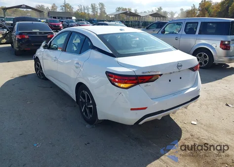 2025 Nissan Sentra Sv from USA, damaged, VIN 3N1AB8CV3SY251711